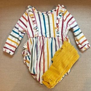 Ruffle Butts Rainbow Bubble Romper 🌈